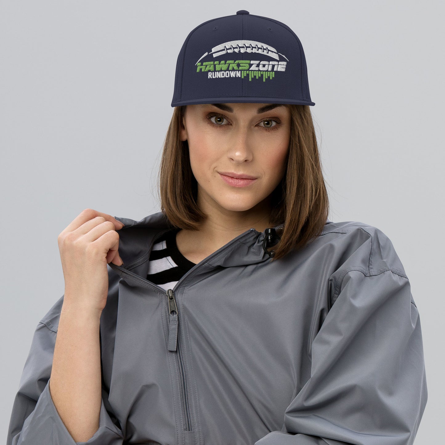Snapback Lime Green Zone